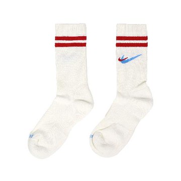 Nike 長襪 Everyday Plus Cushioned 米白 紅藍 速乾 中筒襪 休閒襪 襪子 DQ9165-134