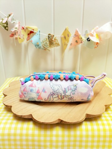 Mini胖胖包-獨角獸 零錢包 印章包