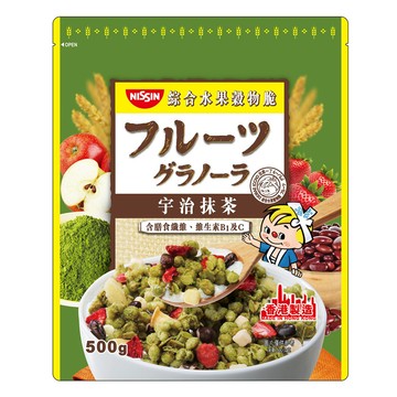 NISSIN 日清 綜合水果穀物脆 宇治抹茶  500g  1包