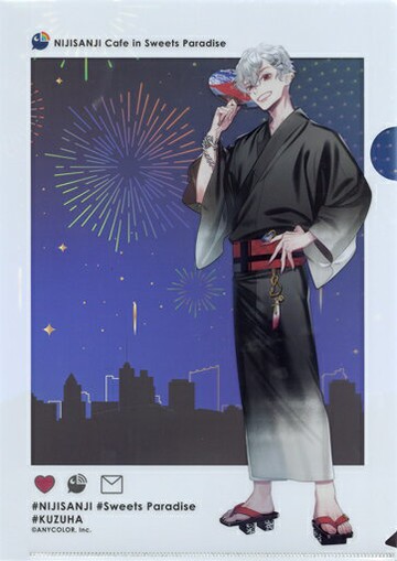 葛葉A4文件夾(夏季廟會)虛擬YouTuber Jinji CAFE in SWEETS PARADISE第2彈