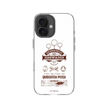iPhone 16 Clear Case（相機按鈕） 透明 - 哈利波特 Harry Potter - 魁地奇球賽
