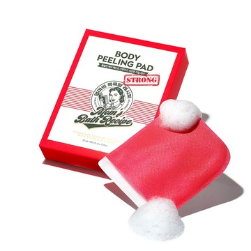 韓國【Mom's bath recipe】去角質身體沐浴棉片-加強版8入