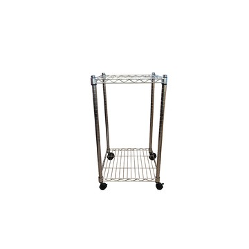 我塑我形 45 X 45 X 60 cm MIT二層收納式鐵力士架 波浪架 鐵架 置物架 展示架