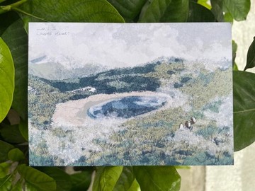 鴨寶 Where's Hazel_台灣山岳系列插畫明信片
