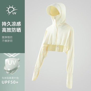 【限時下殺】防曬披肩夏季新款女戶外防曬衣冰絲原紗防紫外線斗篷短款薄防曬服