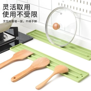 💥在臺24H💥隔日達 窄縫鍋蓋收納墊 瀝水墊 防水鍋蓋墊 鍋蓋收納墊 家用廚房 多功能檯面放置墊 防滑 瀝水 鍋蓋收納墊