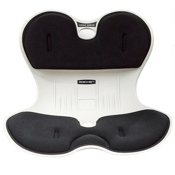 ROICHEN 男用護脊坐墊  435 x 315 x 315mm  黑色  1個