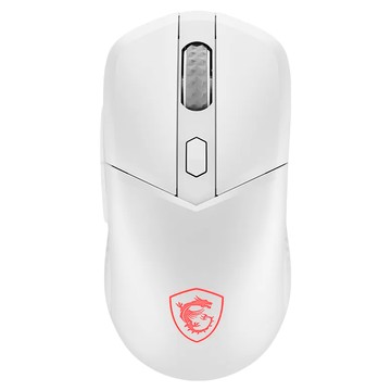 MSI 微星 VERSA 300 WIRELESS 超輕量無線電競滑鼠  白色  VERSA 300 W WHITE