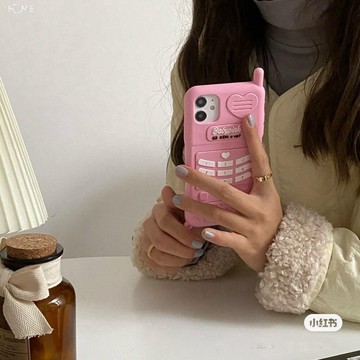 手機殼 小紅書爆款粉色13新11promax蘋果XS手機殼iPhone8PLUS矽膠xr7女12