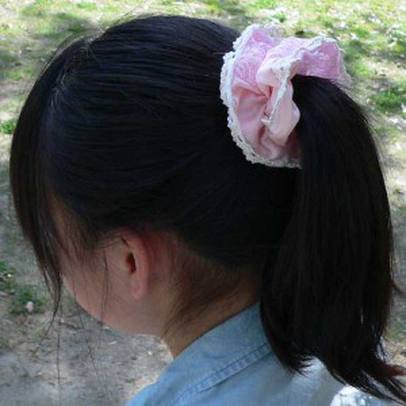レビューで10 ポイント ヘアアクセサリー シュシュ キッズ 子供 女の子 髪飾り サテン レース ヘアゴム バレエ バレエ用品 通販 Lineポイント最大1 0 Get Lineショッピング
