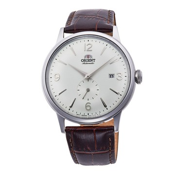 ORIENT 錶 DATE機械錶 白色 皮帶款 RA-AP0002S -40.5mm
