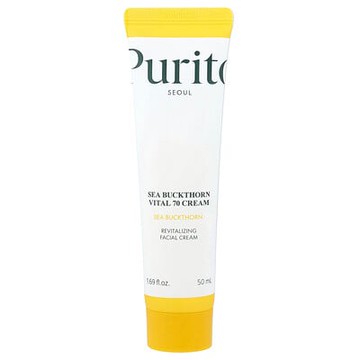 Purito, Sea Buckthorn Vital 70 Cream，1.69 液量盎司（50 毫升）