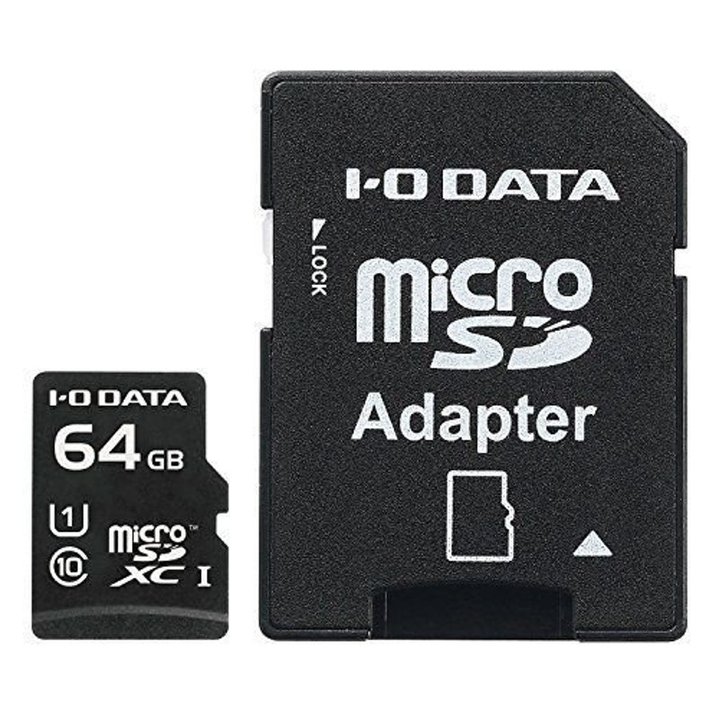 I-O DATA microSDカード 64GB UHS-I(スピードクラス1)/Class10対応 Nintendo Switch動作確認 通販  LINEポイント最大0.5%GET | LINEショッピング