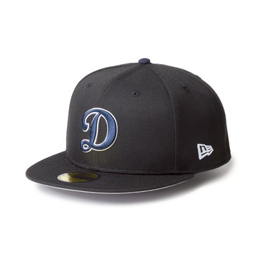 NEW ERA 男女 59FIFTY 日版 NE MLB GLOW DARK 洛杉磯道奇 黑 NE14952277