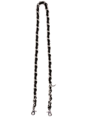 Zadig&Voltaire - chain and leather bag strap - women - Leather/Metal (Other) - One Size - Black