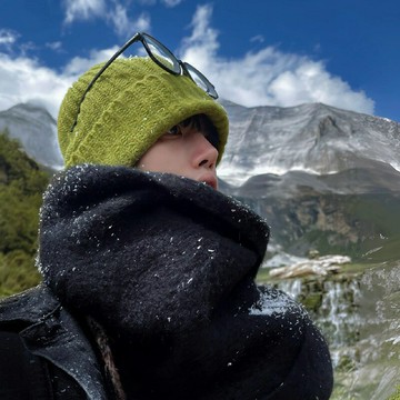 寬松大頭圍針織毛線帽子女秋冬2024新款保暖堆堆帽ins百搭冷帽潮