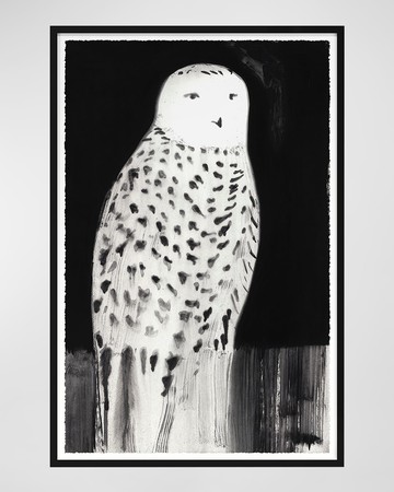 "Instincts 3" Print by Van Hoang, Framed Under Plexiglass