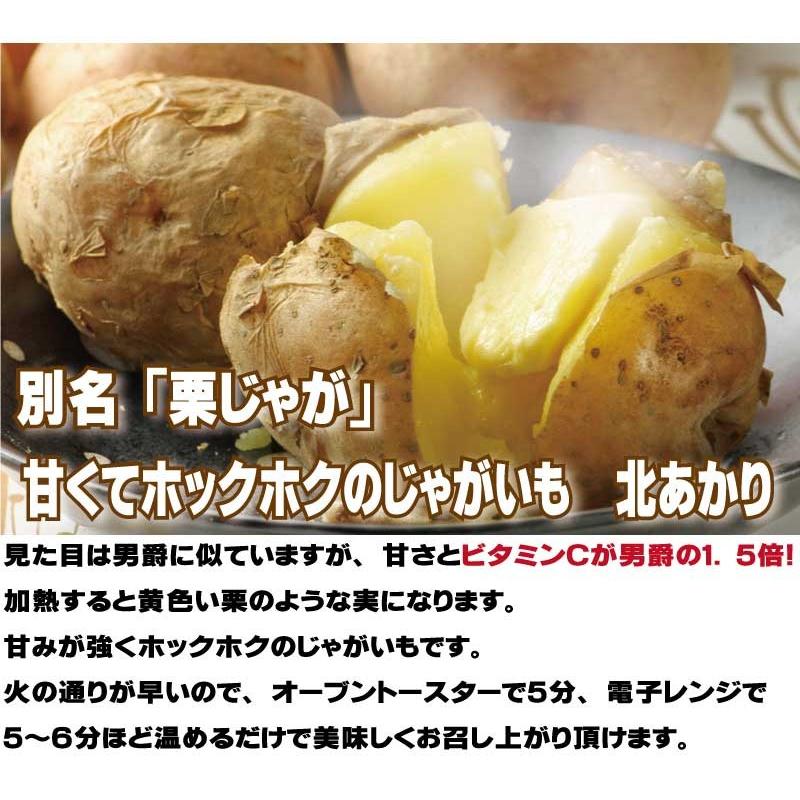 じゃがいも 北海道 きたあかり 送料無料 北あかり 訳あり 3kg