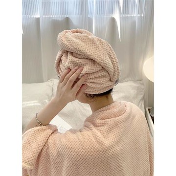 棟哈干發帽女超強吸水速干浴帽包頭干發巾洗頭擦頭發毛巾2022新款
