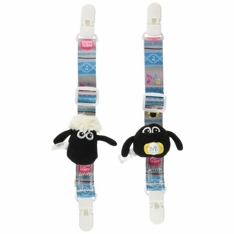 ひつじのショーン マルチクリップ ベビーカーグッズ ブランケットクリップ イワヤ 7349-6 LINEショッピング
