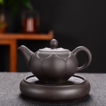 隱茶緣 宜興紫砂壺手工泡茶茶壺單壺原礦老紫泥套裝家用功夫茶具