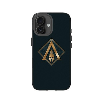 iPhone 16 Clear (相機按鈕) 酷墨灰 - Assassin's Creed - Odyssey Logo