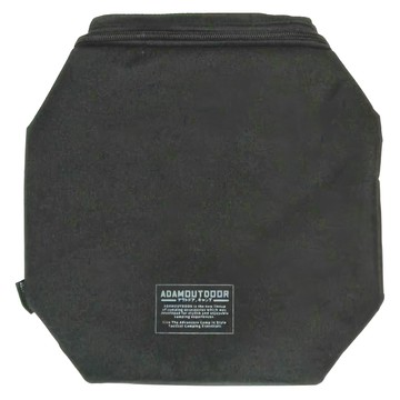 ADAMOUTDOOR 煤油桶收納袋  100% 聚酯纖維耐磨材質  17.3x28x10.5cm  防水底墊  Black  1個