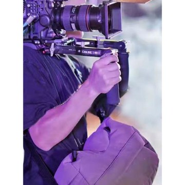 攝影馬鞍包馬鞍袋墊機器包低角度拍攝電影片場劇組牛仔色肩扛