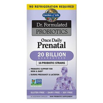 Dr. Formulated Probiotics Once Daily Prenatal 30 Caps by Garden of Life