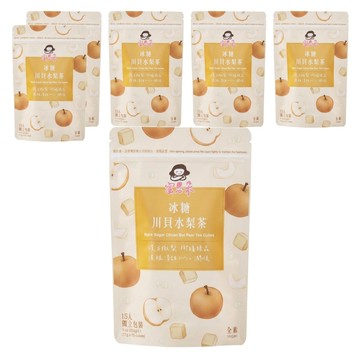 蜜思朵 冰糖川貝水梨茶  17g  6個  15個裝