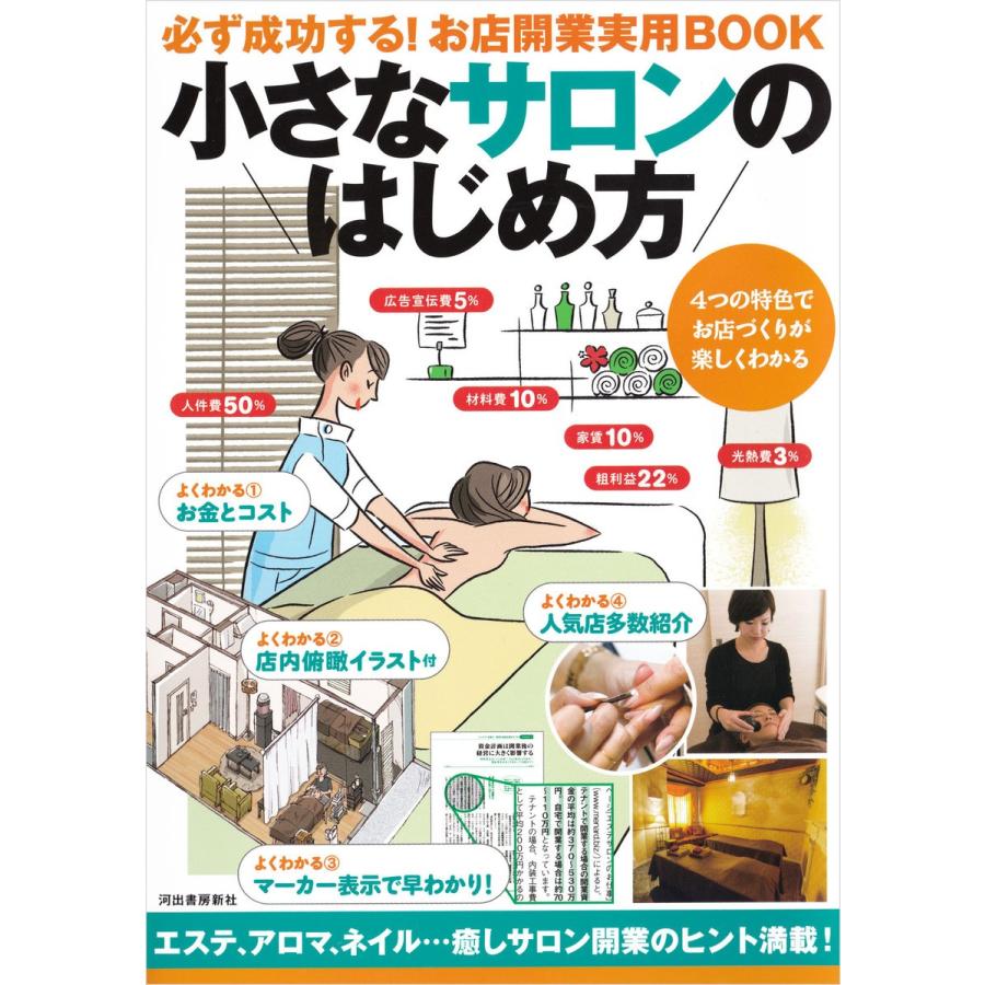 小さなサロンのはじめ方 必ず成功する お店開業実用BOOK