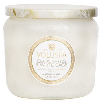 【Voluspa】Petite Jar 芳香蠟燭 - Eucalyptus & White Sage