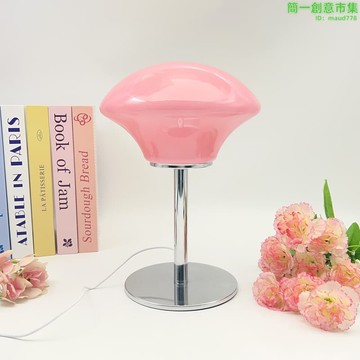 快速出貨 【嚴選好物】小飛碟擺飾銀色底座LED小夜燈氛圍感小夜燈