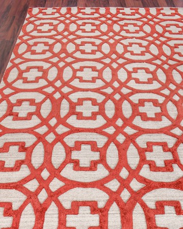 Belmar Circles Hand-Knotted Rug, 10' x 14'