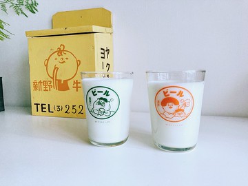 來一杯 清涼飲料玻璃杯  (1組2入)