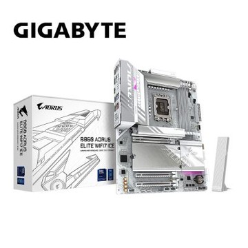 技嘉 B860 AORUS ELITE WIFI7 ICE 主機板+Intel Core Ultra 5 245KF 14核