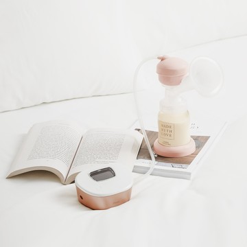 【小獅王辛巴】iFeed極美機超靜音電動吸乳器(贈手動配件組)