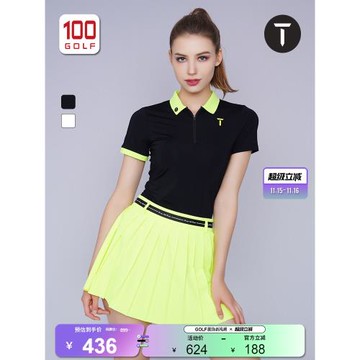 EuropeanTour歐巡賽高爾夫女裝短袖T恤夏季輕薄彈力運動Polo衫