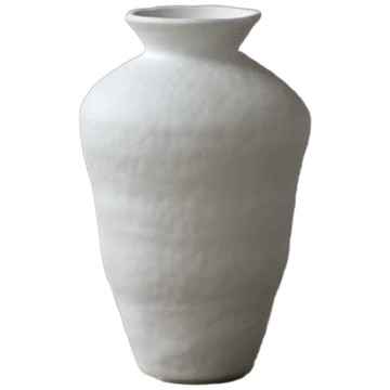 KUIBAO 快豹生活 Oan侘寂復古裝飾花瓶  Q1  高約 21CM，寬約 13CM，口約 4.5CM，底約 6CM  Q1 灰色