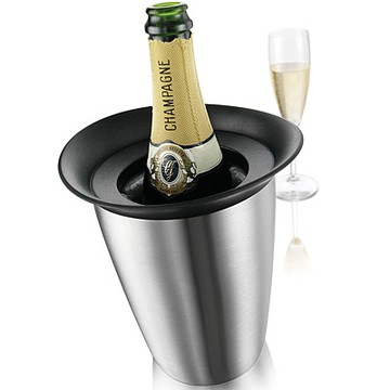 《VACU VIN》Chill 廣口保冷冰桶-霧銀-- 冰酒桶 冰鎮桶 保冰桶