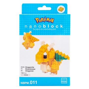 nanoblock 迷你積木 NBPM-011  快龍 橘色  1包