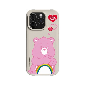 iPhone 16 Pro SolidX 貝殼灰 - Care Bears - Cheer Bear