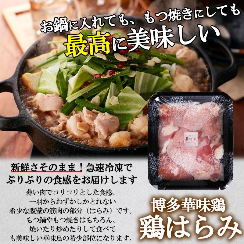 鍋 ギフト 博多華味鳥 もつ鍋セット 醤油 約4~6人前 華つくね 鶏はらみ 牛小腸 ちゃんぽん麺 ギフトボックス入 のし対応