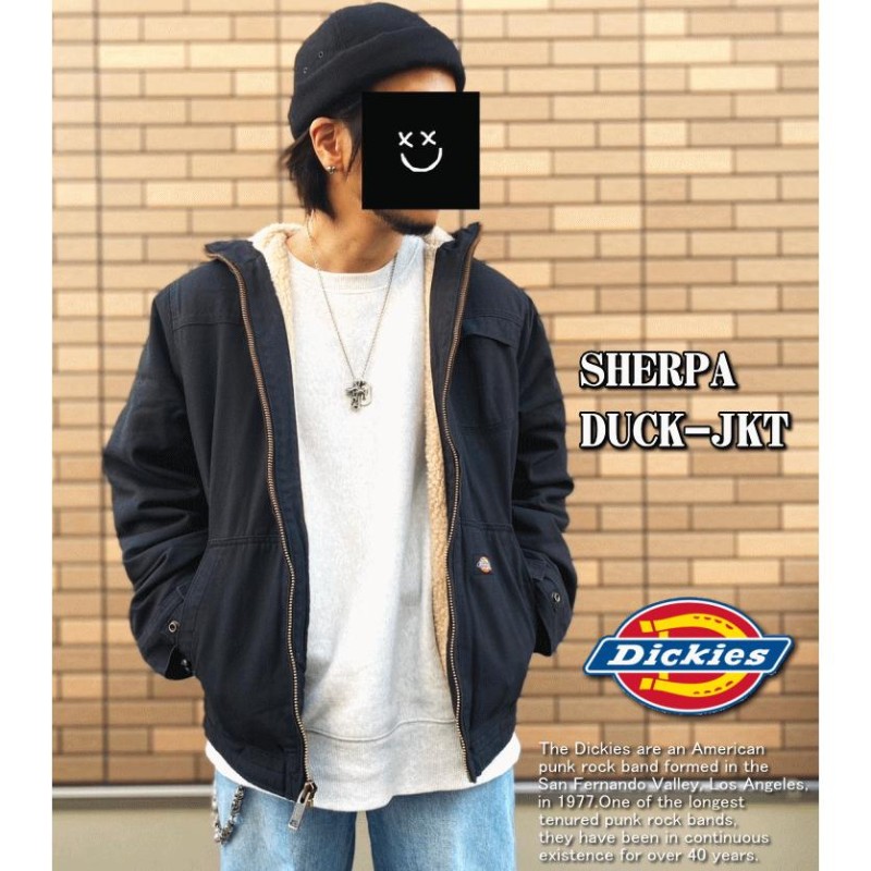 在庫処分】 Dickies ディッキーズ SHERPA LINED HOODED DUCK JACKET