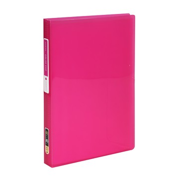 ECO Chungwoon 彩色半透明資料夾 A5 40頁  顏色隨機  4本