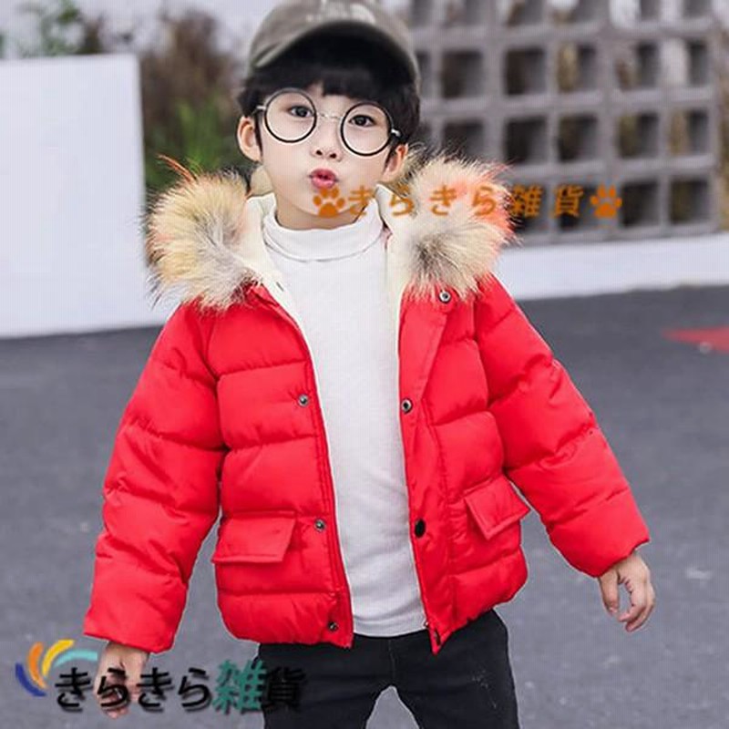 フード付き こども 通学 アウター おしゃれ 女の子 キッズコート 女の子 お出かけ キッズ 雪遊び 防寒着 ファー付き 可愛い 暖かい 通販  LINEポイント最大0.5%GET LINEショッピング