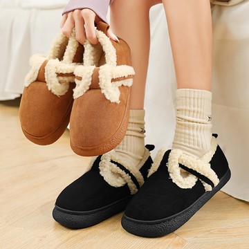 【韓國K.W.】Y7437現貨夜色情挑保暖機能雪靴任選休閒鞋/懶人鞋/莫卡辛(豆豆鞋/穆勒鞋/包鞋)