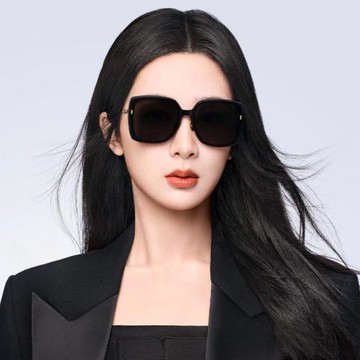 【BOLON 暴龍】楊紫同款方形金屬偏光太陽眼鏡(☆BL5091-C10 偏光鏡片)