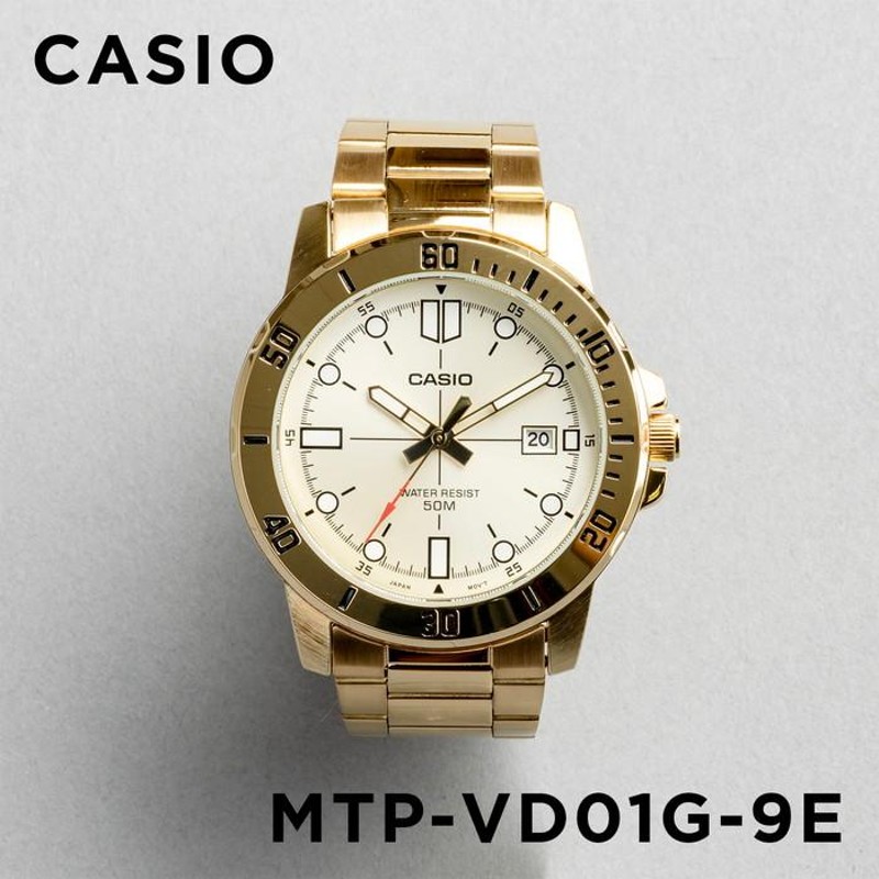 10年保証 日本未発売 CASIO STANDARD カシオ スタンダード MTP-VD01G