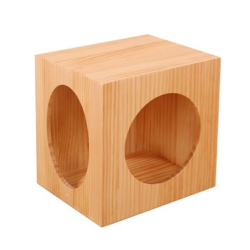 《DFhouse》卡麥隆-實木貓窩 方形 跳台 貓床 貓屋 貓跳台